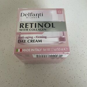 Delfanti Milano Anti Aging Retinol With Collagen Day Cream 1.7 Oz New In Box